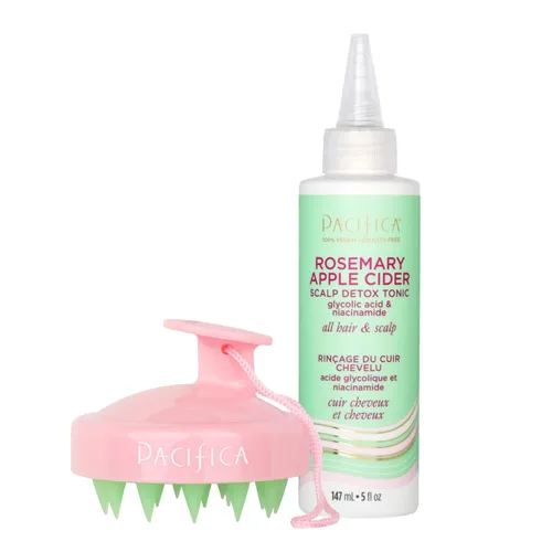Vista 18 de Pacifica Tónico Desintoxicante para el Cuero Cabelludo – Exfoliante para el Cuero Cabelludo de Romero y Vinagre de Sidra de Manzana, Enjuague