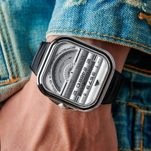 Vista 7 de Atowak Reloj automático para hombre, serie Windows Pro, diseño único, relojes deportivos mecánicos, regalo precioso para marido, novio, día