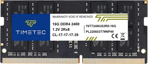 Vista 18 de Timetec Premium 8GB DDR4 2400MHz (DDR4-2400) PC4-19200 (PC4-2400T) sin ECC sin búfer 1.2V CL17 1Rx8 de rango único 260 pines SODIMM, módulo