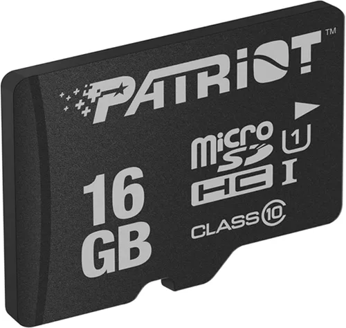 Vista 2 de Tarjeta de memoria Micro SD de la serie LX de Patriot 16GB