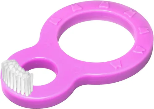 Vista 5 de Infant bebé Seguridad cepillos de dientes (QTY: 2 – 1 Rosa & 1 púrpura)