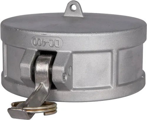 Vista 2 de 1 PC aluminio 4 pulgadas camlock accesorios parte DC leva ranura manguera accesorios camlock 4, 4 "tapa de polvo camlock montaje