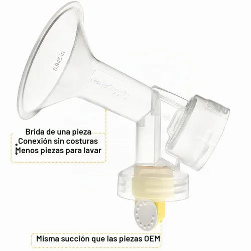 Vista 4 de Kit de bomba de leche. Válvulas y membranas para la bomba Medela, como las bombas de Lactina, Symphony y Swing