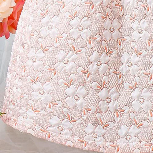 Vista 5 de Toddler Kids Baby Girls Summer Casual Halter Puff Sleeve Plaid Print Dress Party Princess Dress Girls Plus Dresses