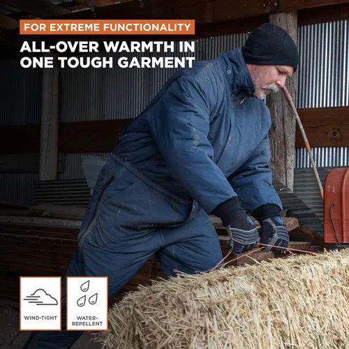 Vista 4 de RefrigiWear ChillBreaker Insulated Coveralls, 0F Comfort