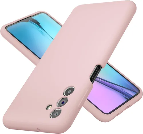 Vista 9 de Funda para Galaxy A13 5G de 6.5 pulgadas, silicona líquida suave protectora y forro de microfibra antiarañazos, a prueba de golpes, compatible