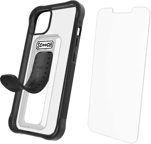 Vista 190 de Scooch Wingman - Funda con soporte de patas para iPhone 11 [Protección contra caídas de 10 pies] [Soporte de dos vías] Cubierta protectora, funciona