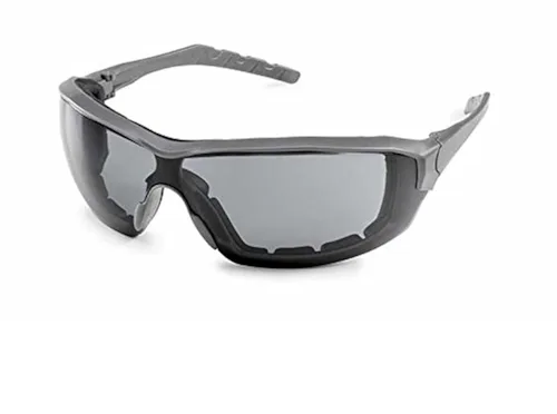 Vista 3 de Gateway Safety 22GY79 Silverton Temple Version Gafas de Seguridad, Marco Gris - Lente Antivaho FX2 Transparente, Talla Única