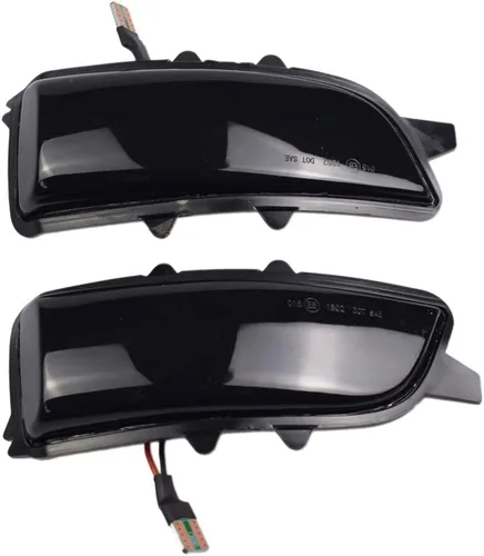 Vista 5 de Indicador de espejo lateral dinámico LED intermitente luz intermitente para Volvo C30 C70 S60 S40 S80 V40 V50 V70 2007 2008