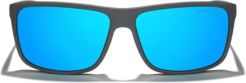 Vista 2 de MERRY'S Gafas de sol deportivas polarizadas rectangulares para hombres y mujeres, ciclismo, conducción, pesca, protección UV400, S8225