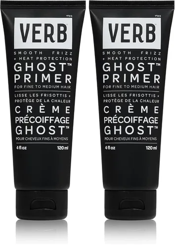Vista 12 de VERB Ghost Primer protector de calor - Infundido con aceite de morgina - Crema de peinado de calor para control de encrespamiento - Vegano, sin