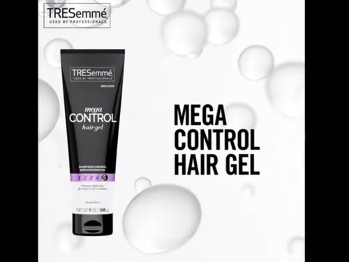 Vista 8 de TRESemme Gel para el cabello, paquete de 4 unidades Mega Control, control de encrespamiento 24 horas + reparación de queratina, máscara