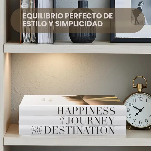 Vista 3 de Libros Decorativos para Decoración del Hogar - Decoración de Libros de Mesa de Centro - Libros Falsos para Decoración - Libros Falsos