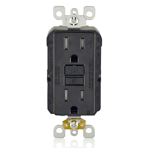 Vista 28 de Leviton SmartlockPro Interruptor con enchufe de doble polo receptáculo, AFTR1-E, 120.0 volts