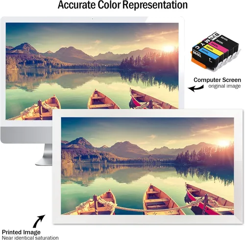 Vista 4 de Cartlee Cartuchos de tinta compatibles de repuesto para HP 564XL para Photosmart 5510 5520 6510 6520 6525 7510 7520 7525 B8550 C6380 D7560 Premium