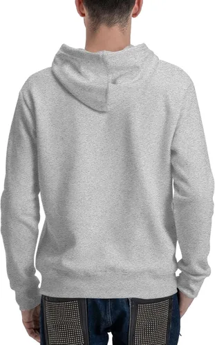 Vista 7 de TEICCI American Bully Men's Sweatshirt Hoodies, Crew Neck Pullover Workout Hooded Sweatshirt With Pockets Black