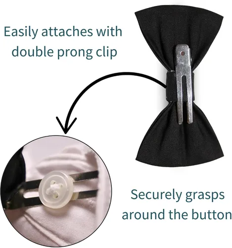 Vista 20 de Handmade Pre-Tied Clip on Bow Tie for Baby to Young Boy