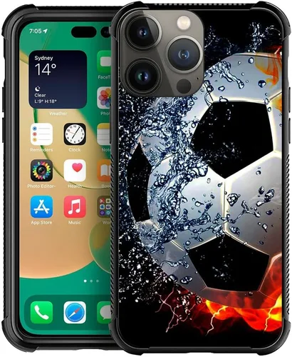 Vista 65 de CARLOCA Funda compatible con iPhone 15, increíble patrón de luz espacial nebulosa para niñas y niños, ultra protección, a prueba de golpes