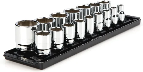 Vista 11 de TEKTON - Juego de dados de 1/2 pulgada con engrane de 6 puntos, 10 piezas (15/16-1-1/2”), SHD92109
