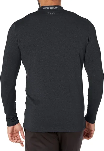 Vista 4 de Under Armour Mens ColdGear Fitted Mock Long-Sleeve T-Shirt