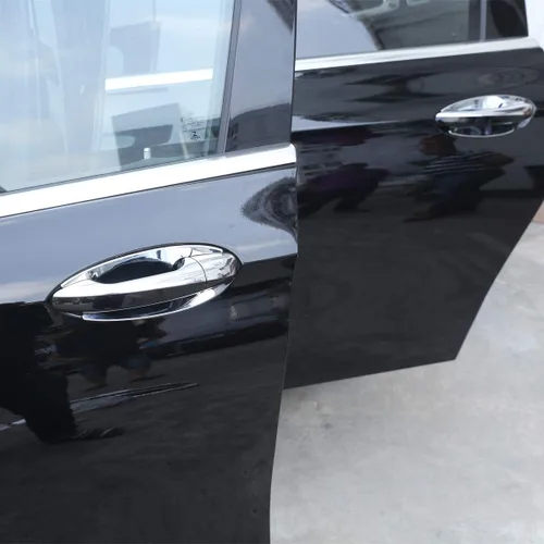Vista 6 de Cubierta exterior para manija de puerta para Mercedes Benz E Class W213 W205 X253 Cromo (ABS cromado)