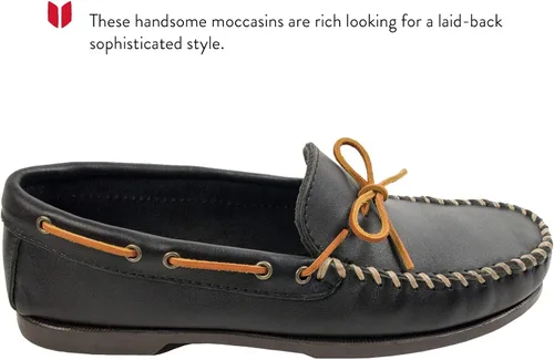 Vista 2 de Mocasín Minnetonka clásico, para hombre