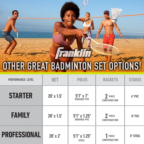 Vista 6 de Juego de bádminton Franklin Sports, 1