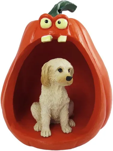 Vista 49 de Conversation Concepts Figura de Corgi galés de Halloween y calabaza Welsh Corgi Pembroke