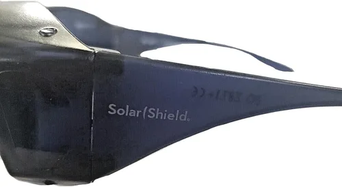 Vista 8 de Solar Shield II Gafas de sol fit-over de policarbonato ahumado