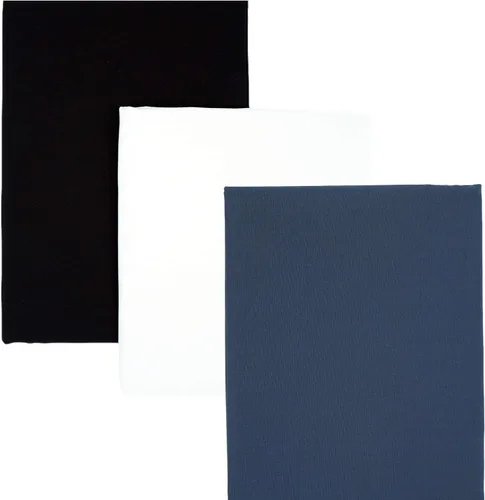 Vista 7 de Master FAB - Tela negra 100% de algodón de The Yard para coser, diseño moderno para bricolaje, lavable; ancho completo cortable: 39 x 55 pulgadas