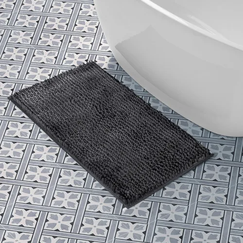 Vista 41 de Laura Ashley - Juego de 2 tapetes de baño de chenilla suave, 20 x 34 pulgadas, color azul