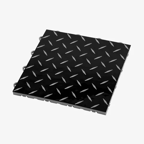 Vista 7 de Baldosas de piso entrelazadas Nitro Pro de 5/8" de grosor de FlooringInc, baldosas de piso de garaje para un garaje, taller, cobertizo o remolque