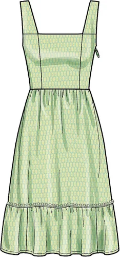 Vista 4 de New Look N6692 - Patrón de costura para vestidos de mujer, tallas 6-18