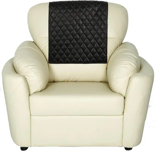 Vista 28 de LL LEATHER LOVERS Funda de cuero para reposacabezas de silla reclinable, sofá, sofá biplaza, protector de muebles, funda para asiento de teatro