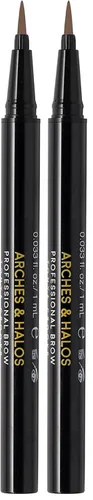 Vista 13 de Arches and Halos - Mousse de microfibra teñida para cejas, moldeador de cejas ricamente pigmentado, bolígrafo de relleno resistente al agua, vegano