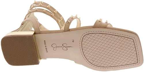 Vista 3 de Jessica Simpson Sandalias planas Cenedra Gladiator para mujer