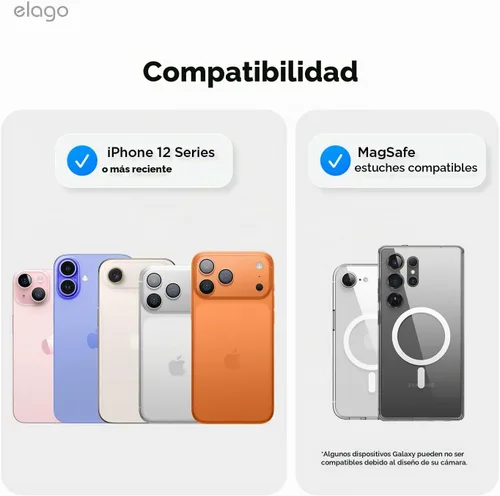 Vista 2 de elago Tarjetero magnético transparente para iPhone