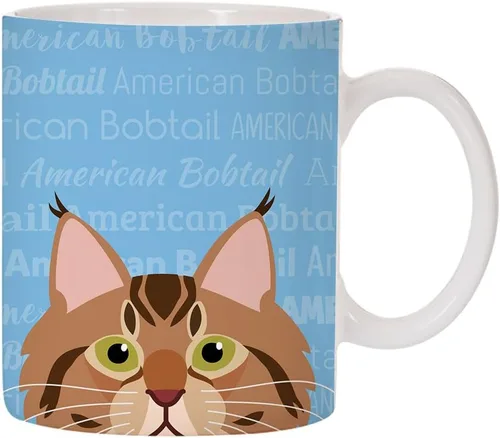 Vista 23 de Adorable diseño de raza de gato taza de café de cerámica de 11 oz (abisinio)