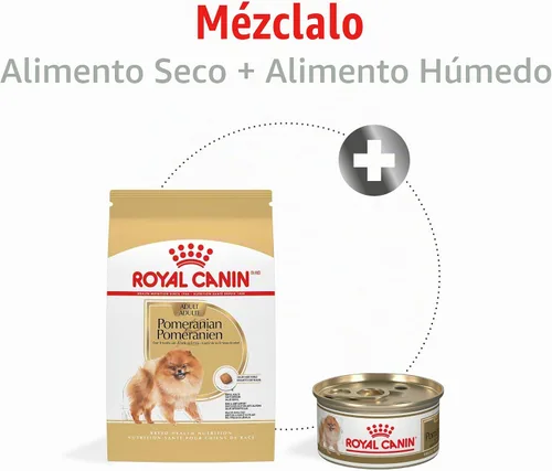 Vista 4 de Royal Canin BHN Pomeranian - Alimento seco para perros adultos, bolsa de 2.5 libras