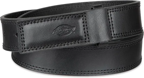 Vista 7 de Dickies Cinturón de trabajo de mecánico de cuero para hombre, sin hebilla, cinturón a presión