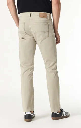 Vista 4 de Mavi Stretch Zach sarga pernera recta Jean