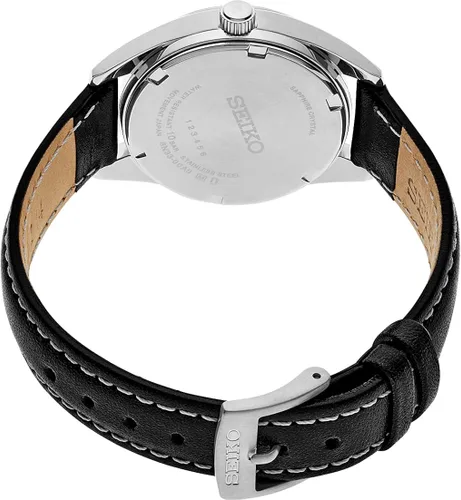 Vista 3 de Seiko Women's Japanese Quartz Dress Watch with Stainless Steel Strap.