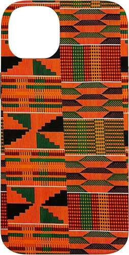 Vista 15 de Kente - Carcasa para iPhone 17, diseño étnico de Ghana, diseño africano