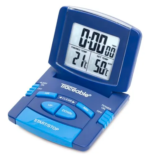 Vista 5 de Traceable Termómetro/temporizador de alarma con sonda de acero inoxidable