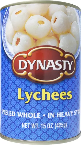 Vista 3 de Dynasty Lichi con jarabe, 15 onzas (paquete de 6)