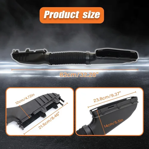 Vista 3 de XQSMWF Tubo de manguera de conducto de entrada de admisión para filtro de aire 2700900382 2700900100 Compatible con Mercedes-Benz CLA250 2014-2018