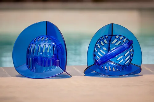 Vista 2 de Total Body Pool Weights for Water Exercise Bundle, Polycarbonate Upper Body Bells & Padded Lower Body Fins, Aqua Therapy, Pool Exercise, Water
