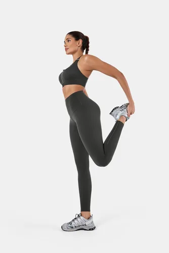 Vista 6 de Fanka Leggings Body Sculpt para mujer, longitud completa, compresión para zonas específicas, uso reversible
