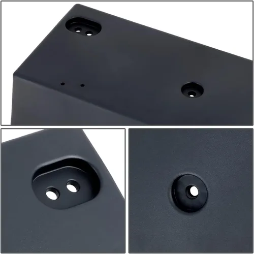 Vista 2 de Soporte de montaje de placa frontal de estilo fábrica compatible con Forte Koup 2.0L EX 14-15, negro mate