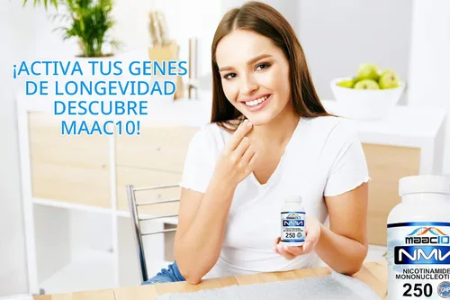 Vista 7 de MAAC10 NMN 125mg 99% puro suplemento de grado farmacéutico, paquete de 3